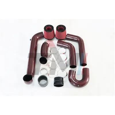 TM Performance stellt neue Luftansaugrohr-Kits aus roter Kohlefaser für BMW M...